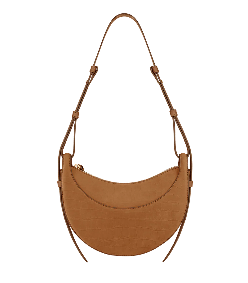 Numéro Dix EDITION CROCODILE NUBUCK CINNAMON